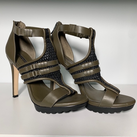 BCBG Olive Green Katya High-Heel, Size 8 - Picture 1 of 17